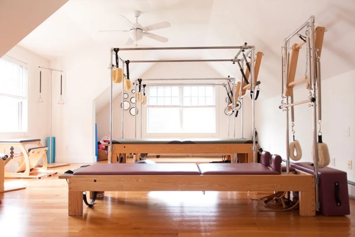 Interior of Nantucket Health Club studio
